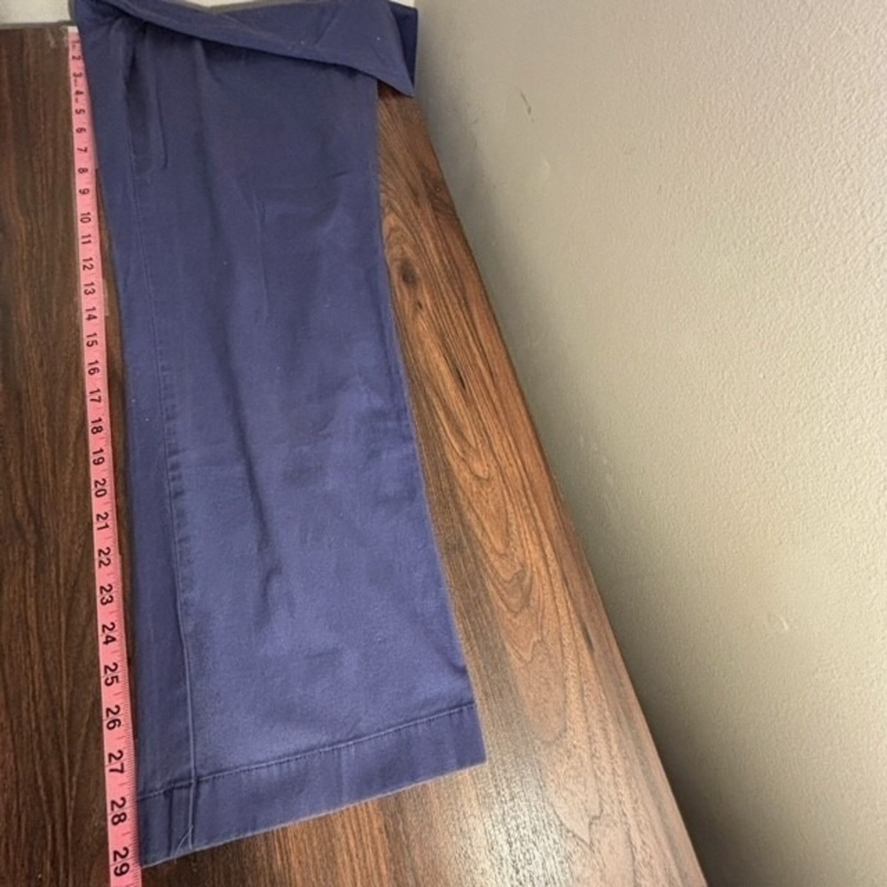 Mens 38x30 Vineyard Vines Breaker Chino Pants Blue Straight Leg See Pictures - Picture 15 of 16